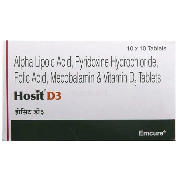 hosit d3 tablet 10's